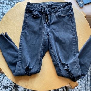 Black Distressed Old Navy Jeans